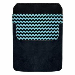 Buy 🤩 Bars DekoPokit™ - Bottle Opener Back Pocket Protector - Teal And Black Zig Zag 😉 -BARS Shop decopokit zig zag 2 large web 800x