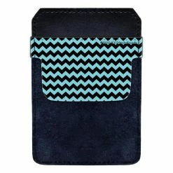 Buy 🤩 Bars DekoPokit™ - Bottle Opener Back Pocket Protector - Teal And Black Zig Zag 😉