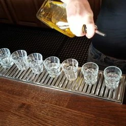 Brand new ✨ Bars BarConic® Stainless Steel Drip Tray ✨ -BARS Shop dip tray on the bar 800x