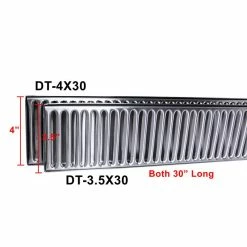 Wholesale 😉 Bars BarConic® 30" Stainless Steel Drip Tray 🥰 -BARS Shop dt 3 5x30 stainless steel drip tray barconic size compare 800x
