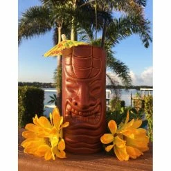 Flash Sale ❤️ Bars BarConic® Tiki Mug – Grin 12 Oz. ⌛ -BARS Shop dw tiki grin 12 oz tiki drinkware grin 1 800x