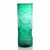Outlet ✔️ Bars BarConic® Tiki Cup - Green Plastic W/ Lid And Straw - 24oz 🥰 -BARS Shop dw tikigr ls green plastic tiki guy cup straw fron 800x