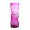 Brand new ✔️ Bars BarConic® Tiki Cup - Pink Plastic W/ Lid And Straw - 24oz 😀 -BARS Shop dw tikipk ls pink tiki guy platic cup straw front 800x