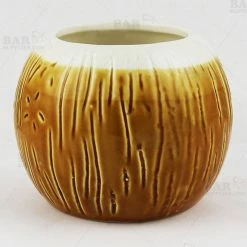 Hot Sale 🥰 Bars Ceramic Coconut Tiki Mug (16 Ounce) ✔️