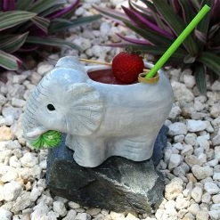 Best Pirce ❤️ Bars BarConic® Tiki Mug - Ceramic Elephant 🔔 -BARS Shop elephant tiki mug BS 1 800x