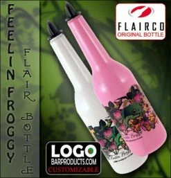 New ⭐ Bars Feelin' Froggy Flair Bottle - 750ML - Color Options 😉