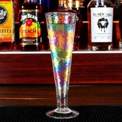 Promo 🎉 Bars 6 Ounce - Iridescent - Footed Champagne Glass 🥰 -BARS Shop footed Champagne Glass Iridescent scene1 800x