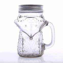 Budget ✨ Bars BarConic® Fox Mason Jar W/ Handle - 16oz 🤩