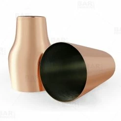 Discount ⭐ Bars BarConic® French Style Copper Plated Cocktail Shaker (2 Piece) - 20 Ounce 👏 -BARS Shop french cocktail shaker copper bpc 4 800x