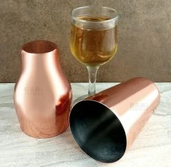 Discount ⭐ Bars BarConic® French Style Copper Plated Cocktail Shaker (2 Piece) - 20 Ounce 👏 -BARS Shop french cocktail shaker copper bpc 5 800x