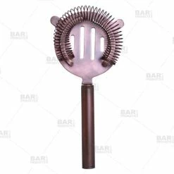 Best Sale ⌛ Bars BarConic® Copper Hawthorne Strainer With Antique Finish 👍 -BARS Shop front view antique finsihed howthrone 800x