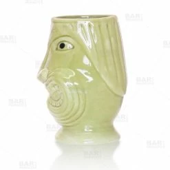 Deals 🌟 Bars BarConic® Tiki Mug – Funny Face – 12oz. 🎁 -BARS Shop funny face tiki drinkware tiki mug side 800x