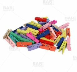 Best Pirce ⭐ Bars BarConic® Garnish Clips - 100 Pack - Multi Color 🧨