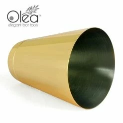 Budget 👍 Bars Olea™ 16oz Weighted Cocktail Shaker - Gold Plated 👏 -BARS Shop gold cocktail shaker 16oz olea bpc 3 800x