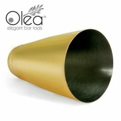 Outlet ✔️ Bars Olea™ Weighted Cocktail Shaker - Gold Plated - (28 Oz) ⭐ -BARS Shop gold cocktail shaker 28oz olea bpc 4 800x