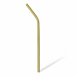 Hot Sale ✨ Bars BarConic® Gold Plated Curved Cocktail Straw 👏