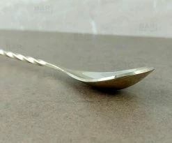 New 💯 Bars BarConic®Professional Grade - Gold Plated Bar Spoon W/ Muddler Tip - 40cm 🌟 -BARS Shop gold muddler bar spoon bpc1 800x
