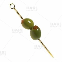 Top 10 😀 Bars Gold Plated - Cocktail Picks (6) ❤️ -BARS Shop gold plated cocktail picks bpc1 800x