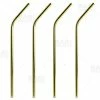 Top 10 👍 Bars Cocktail Straws - Gold Plated - (4) 🤩 -BARS Shop gold plated straws set of 4 bpc2 800x