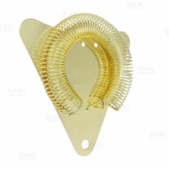 Coupon 🛒 Bars BarConic® Gold Plated Triangle Cocktail Strainer 🎉 -BARS Shop gold tirangle cocktail strainer bpc 4 800x