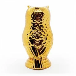 Promo 🤩 Bars Barconic® Tiki Great Horned Owl - 24 Ounce 🎁 -BARS Shop golden owl tiki mug bs 3 800x