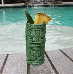 Brand new 🤩 Bars BarConic® Tiki Mug – Growl – 12oz. 😍 12 Brand new 🤩 Bars BarConic® Tiki Mug – Growl – 12oz. 😍 -BARS Shop growl ceramic tiki mug green cup 1 800x