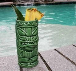 Brand new 🤩 Bars BarConic® Tiki Mug – Growl – 12oz. 😍 13 Brand new 🤩 Bars BarConic® Tiki Mug – Growl – 12oz. 😍 -BARS Shop growl ceramic tiki mug green cup 3 800x