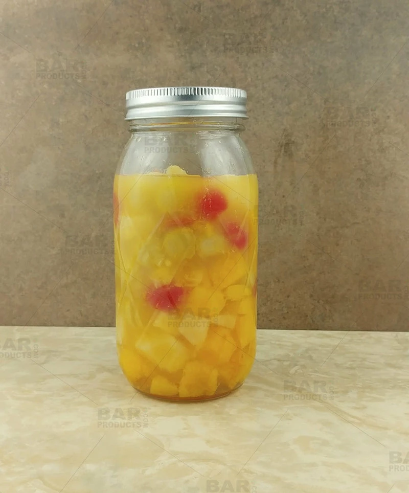 Best Sale ✔️ Bars BarConic® Diamond Cut Pattern Mason Jar - 24 - Ounce ⭐ 4 Best Sale ✔️ Bars BarConic® Diamond Cut Pattern Mason Jar - 24 - Ounce ⭐ - Image 2