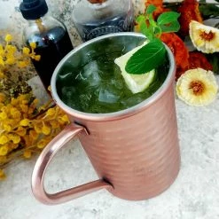 Buy ❤️ Bars 🔨 Hammered Moscow Mule Mug - Copper Plated - 18oz ⭐ -BARS Shop hammered moscow mug copper bpc 5 800x