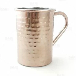 Buy ❤️ Bars 🔨 Hammered Moscow Mule Mug - Copper Plated - 18oz ⭐