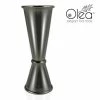 Cheap 🛒 Bars Olea™ Gunmetal Plated Japanese Tall Jigger - (1oz X 2oz) 😀 -BARS Shop jigger tall black plated 1x2 1 800x
