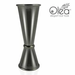 Cheap 🛒 Bars Olea™ Gunmetal Plated Japanese Tall Jigger - (1oz X 2oz) 😀