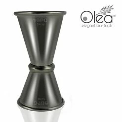 Hot Sale 🥰 Bars Olea™ Gunmetal Plated Japanese Tall Jigger - (1/2oz X 3/4oz) ⌛