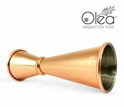 Best deal ✔️ Bars Olea™ Copper Plated Japanese Tall Jigger - (1oz X 2oz) 🌟 -BARS Shop jigger tall copper plated 1x2 4 800x