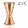 Wholesale 🔥 Bars Olea™ Copper Plated Japanese Tall Jigger - (1/2oz X 3/4oz) ❤️ 2 Wholesale 🔥 Bars Olea™ Copper Plated Japanese Tall Jigger - (1/2oz X 3/4oz) ❤️ -BARS Shop jigger tall copper plated 75x15 1 800x