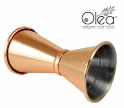 Wholesale 🔥 Bars Olea™ Copper Plated Japanese Tall Jigger - (1/2oz X 3/4oz) ❤️ -BARS Shop jigger tall copper plated 75x15 4 800x