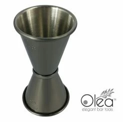 Hot Sale 🥰 Bars Olea™ Gunmetal Plated Japanese Tall Jigger - (1/2oz X 3/4oz) ⌛ 8 Hot Sale 🥰 Bars Olea™ Gunmetal Plated Japanese Tall Jigger - (1/2oz X 3/4oz) ⌛ -BARS Shop jigger tall gunmetal plated 75x15 3 800x