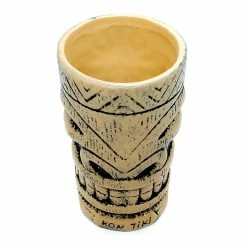 Top 10 😍 Bars BarConic® Tiki Drinkware - Kon Tiki Rock - 20oz 🎉 -BARS Shop kon tiki mug tan BPC 1 800x