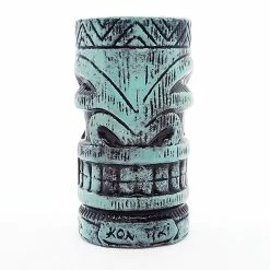 Best Sale 🥰 Bars BarConic® Tiki Drinkware - Kon Tiki Teal - 20oz 🤩