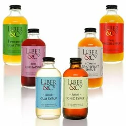 Brand new 🎉 Bars Liber & Co Essential Cocktail Syrups - 9.5 Ounce Bottle ✔️