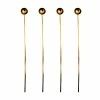 Outlet 🎁 Bars 4 Pack - Long Gold Harper Stir Spoons 🤩 -BARS Shop long gold harper stir spoons clean2 800x