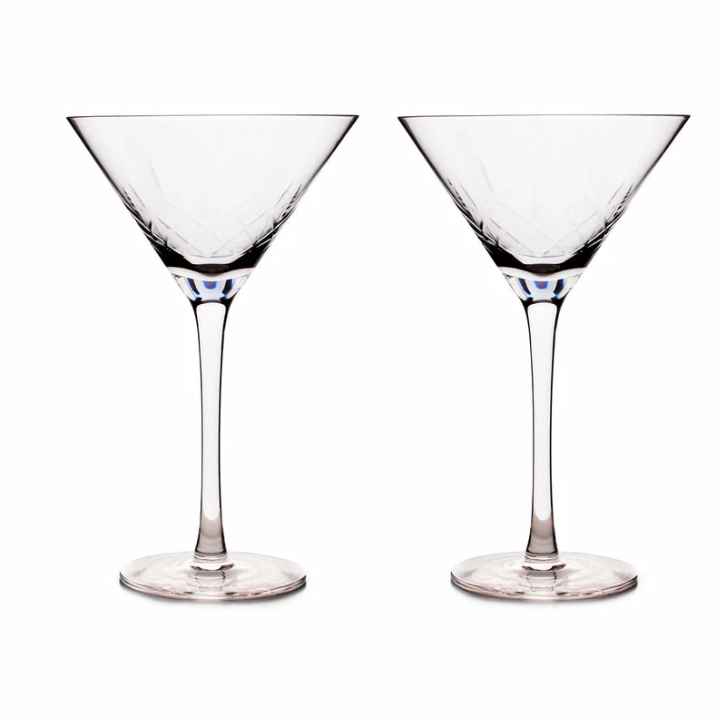 Top 10 ❤️ Bars Diamond Martini Glasses - 2 Pack - 9 Ounce 💯 3 Top 10 ❤️ Bars Diamond Martini Glasses - 2 Pack - 9 Ounce 💯