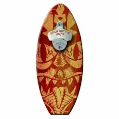 Best reviews of ✔️ Bars Mean Tiki - Wooden Surfboard Wall Mounted Bottle Opener 👍