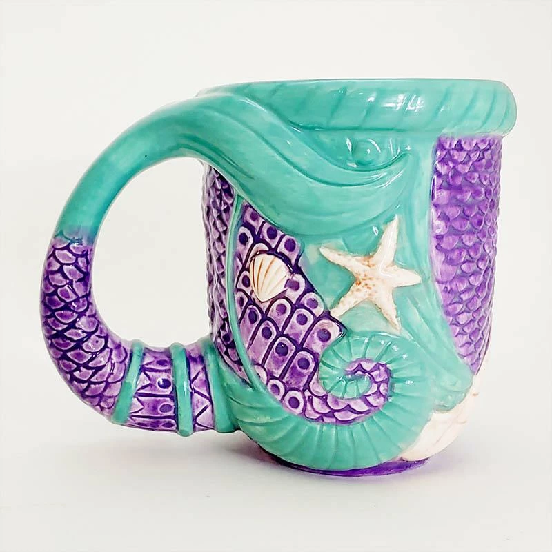 Promo ✔️ Bars BarConic® Tiki Mermaid Tail Mug - 16 Oz. 😉 6 Promo ✔️ Bars BarConic® Tiki Mermaid Tail Mug - 16 Oz. 😉 - Image 4