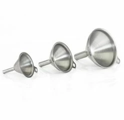 Wholesale ❤️ Bars Stainless Steel Mini Funnels (Set Of 3) 😍 -BARS Shop mini funnel set 3 800x