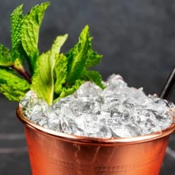 Flash Sale 👍 Bars BarConic® Mint Julep Cup - Copper Plated - 12 Ounce ⭐ -BARS Shop mint julip cup scene3 800x