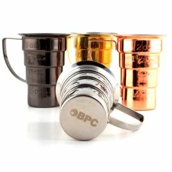 Promo 🎁 Bars Color Options - Olea™ Multi Stepped Jigger With Handle ⌛ -BARS Shop multi stepped jigger group clean2 800x