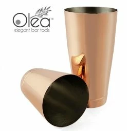 Wholesale ⌛ Bars Olea™ 2 Piece Shaker Tin Set - Copper Plated - 28 And 16 Ounce Tins ⌛ -BARS Shop olea 2p copper bar set bpc 2 800x