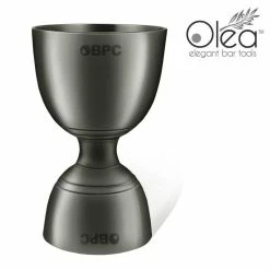Deals 😉 Bars Olea™ Gunmetal Black Bell Jigger - 1oz X 2oz ✔️