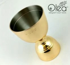 Deals 😍 Bars Olea™ Gold Plated Bell Jigger - 1oz X 2oz ❤️ -BARS Shop olea bell jigger gold bpc 3 800x